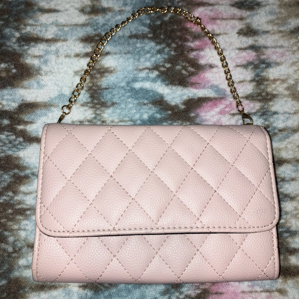 Pink clutch
